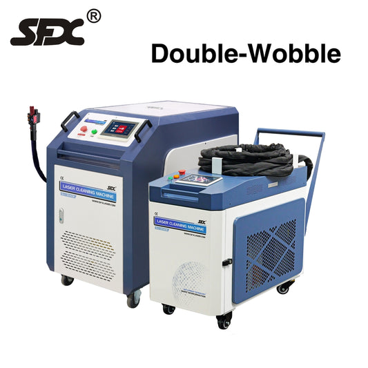SFX 2000W/3000W Integrated Fiber Laser Cleaning Machine Laser Rust Oil Paint Remover