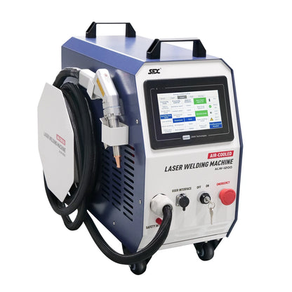 Canada Stock 80% New SFX Laser ALW-1200 Portable Air-Cooled Handheld Laser Welding Machine 2 in1 for Carbon Steel Aluminum