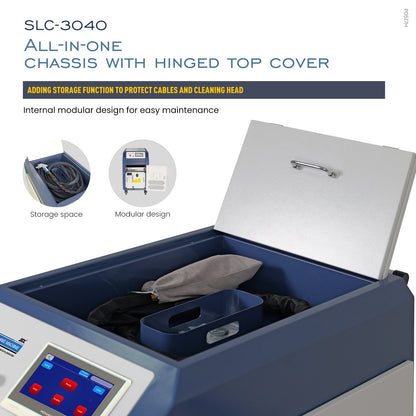 US Stock SFX Laser Cleaning Machine 1500W/2000/3000W Portable Handheld Laser Cleaner for Rust Paint Oil Oxide
