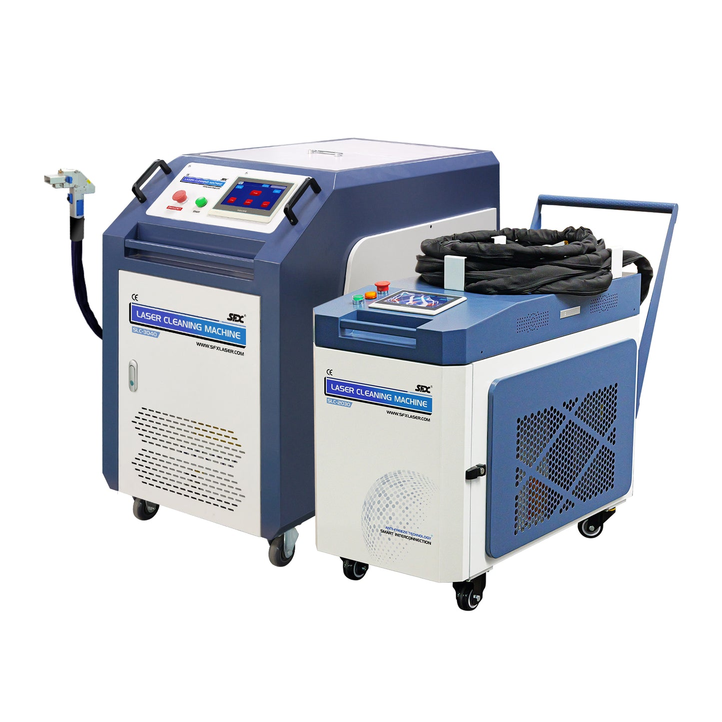 SFX Laser Rust Removal 2000W Laser Cleaner Rust Paint Graffiti Coating Oil Remover Anti-freeze Function