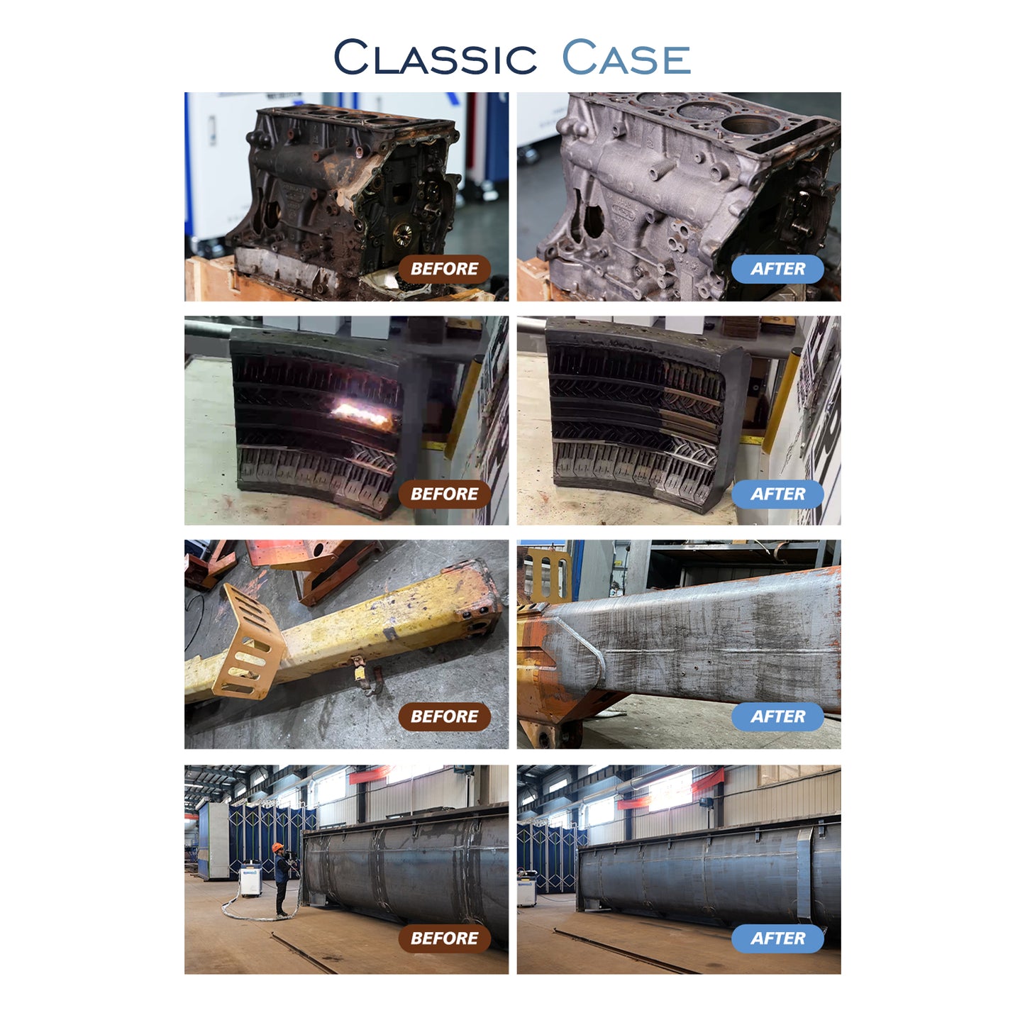 SFX Laser 6000W Laser Cleaning Machine Handheld Continuous Laser Cleaning Machine High Efficiency 500mm Scannning Width