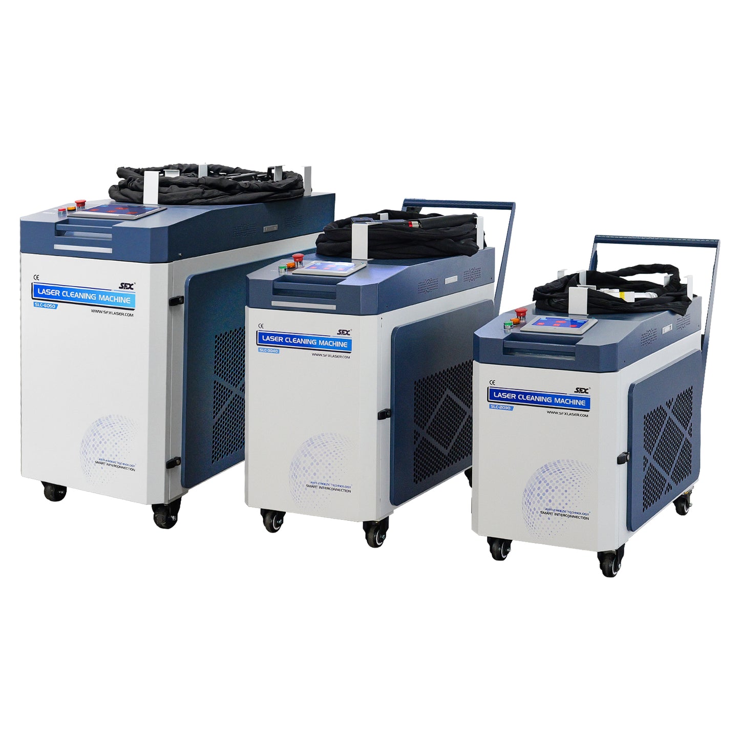 SFX Laser 6000W Laser Cleaning Machine Handheld Continuous Laser Cleaning Machine High Efficiency 500mm Scannning Width